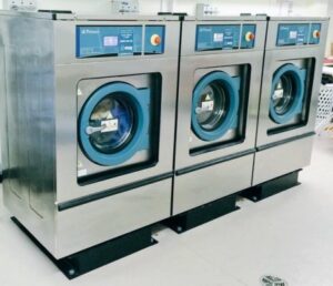 Máy giặt công nghiệp Primer ứng dụng công nghệ SoftMount giúp giảm rung và có thể lắp đặt trên nền xưởng mà không cần bệ móng bê tông.